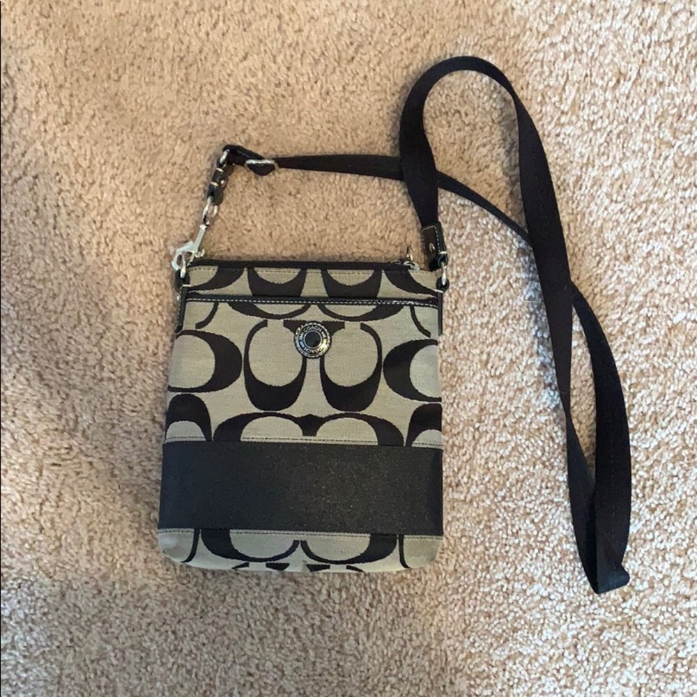 Coach over-the-shoulder purse lightly used